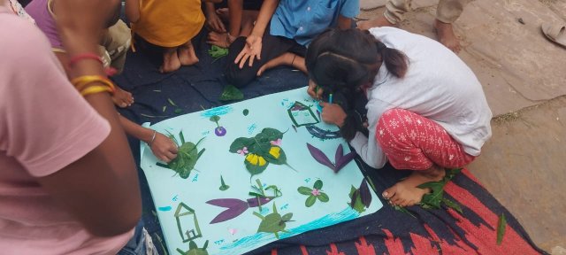 Leaf Painting - Itayakalan